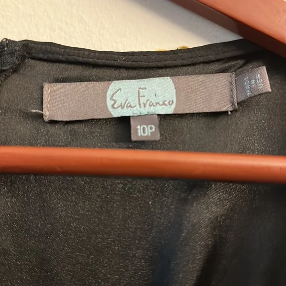 Anthropologie Eva Franco Striped Crotchet tank midi dress boho women size 10 - Picture 9 of 12